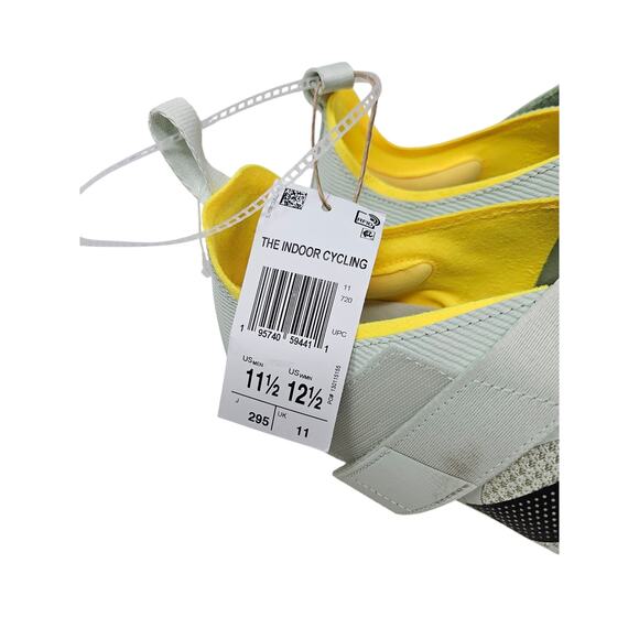 NEW Adidas 11.5 Cycling Shoe Sneaker Gray Gym Stripe Clip Active Workout - Picture 4 of 6